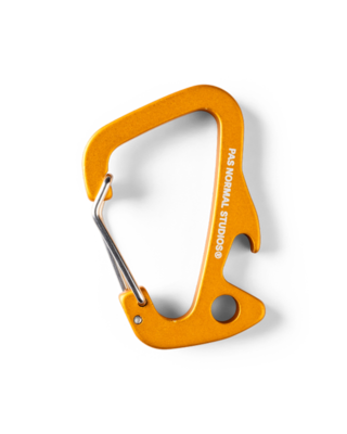 Pas Normal Studios Off-Race Carabiner Ochre