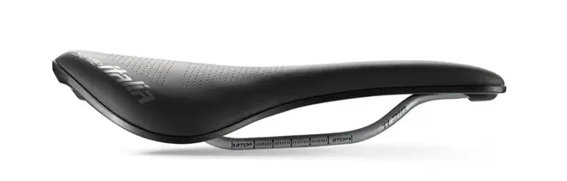 Selle Italia Novus Boost EVO - 145mm TI316 Superflow - Black 