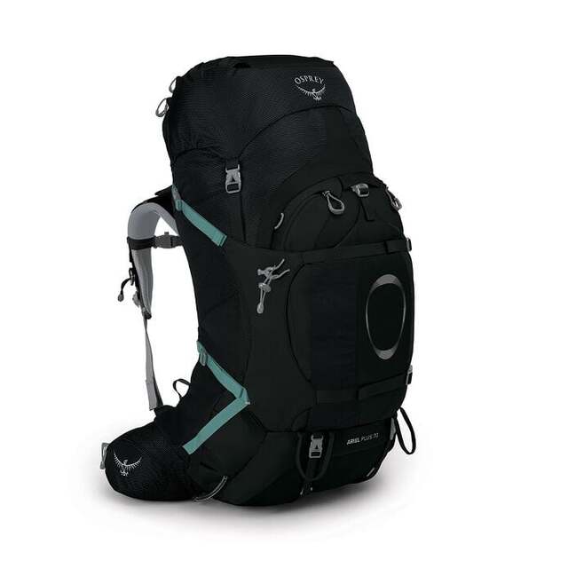 Osprey Ariel Plus 70 XS-S Black 