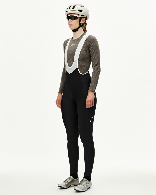 Pas Normal Studios Womens Mechanism S Thermal Long Bibs - Black 