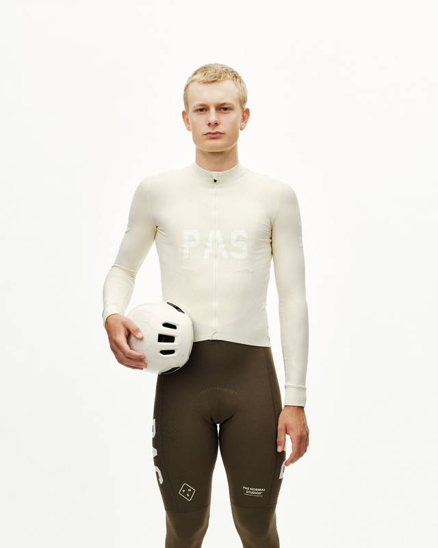 Pas Normal Studios PAS Mechanism M Long Sleeve Jersey - Sand 