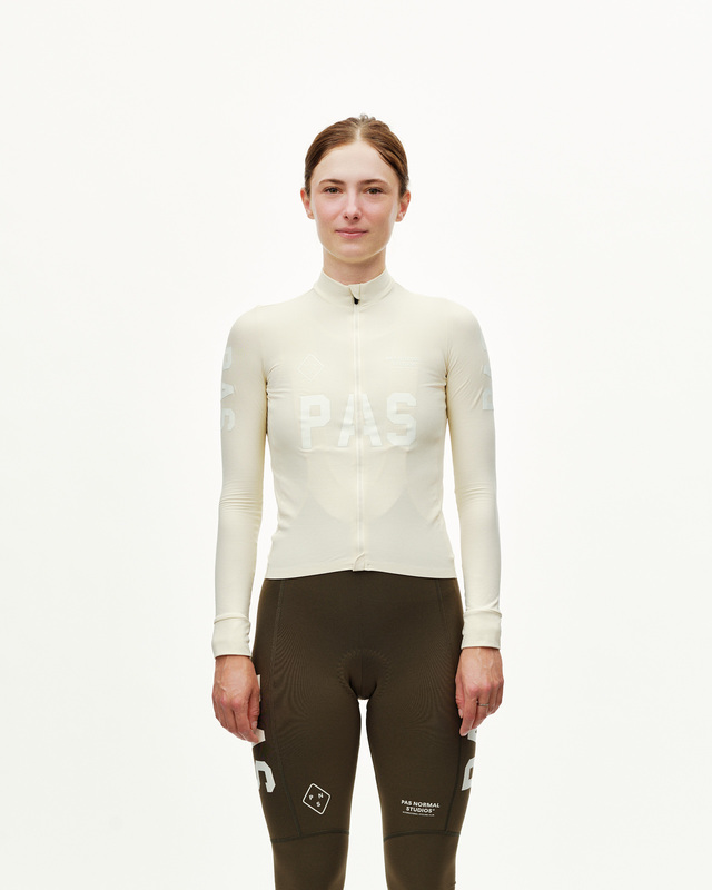 Pas Normal Studios PAS Womens Mechanism Long Sleeve Jersey - Sand S 