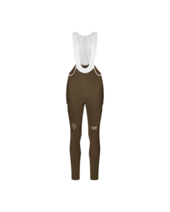 Pas Normal Studios Womens PAS S Mechanism Thermal Long Bibs - Dark Earth