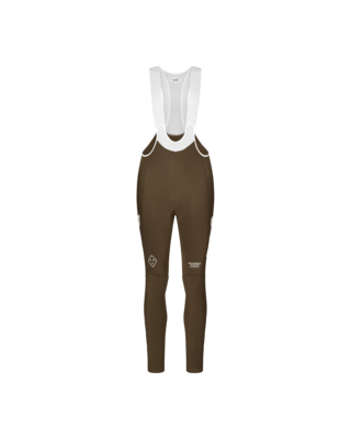 Pas Normal Studios Womens PAS Mechanism Thermal Long Bibs - Dark Earth