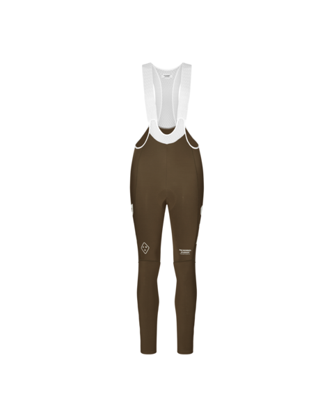 Pas Normal Studios Womens PAS Mechanism Thermal Long Bibs - Dark Earth