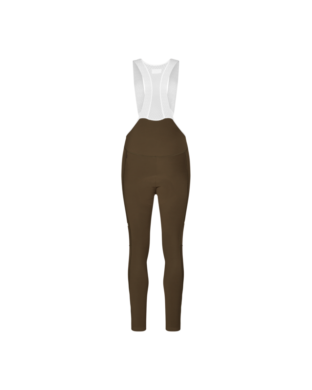 Pas Normal Studios Womens PAS S Mechanism Thermal Long Bibs - Dark Earth 