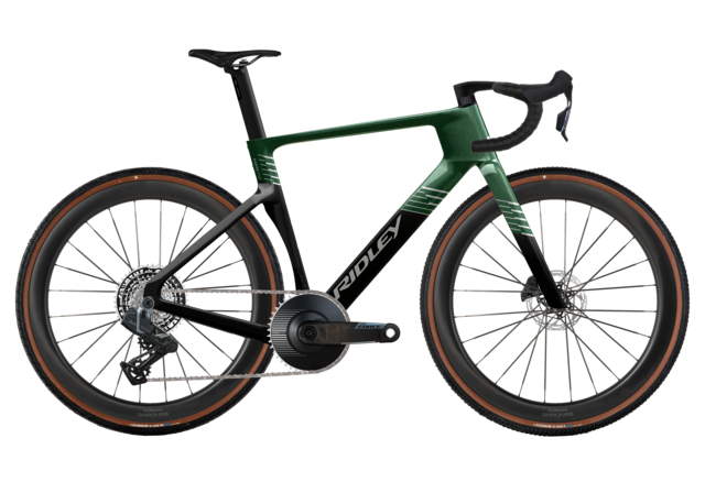 Ridley Kanzo FAST 2.0 - Force XPLR E1 XS Stellar Green/Black/Silver 