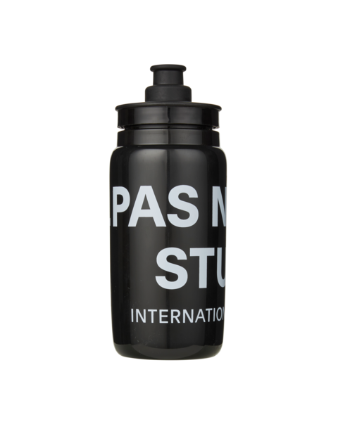 Pas Normal Studios Logo Race Bidon Black/White - One Size