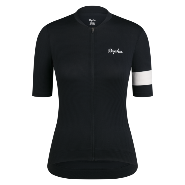 Rapha Women's Core Lightweight Jersey Black/White
