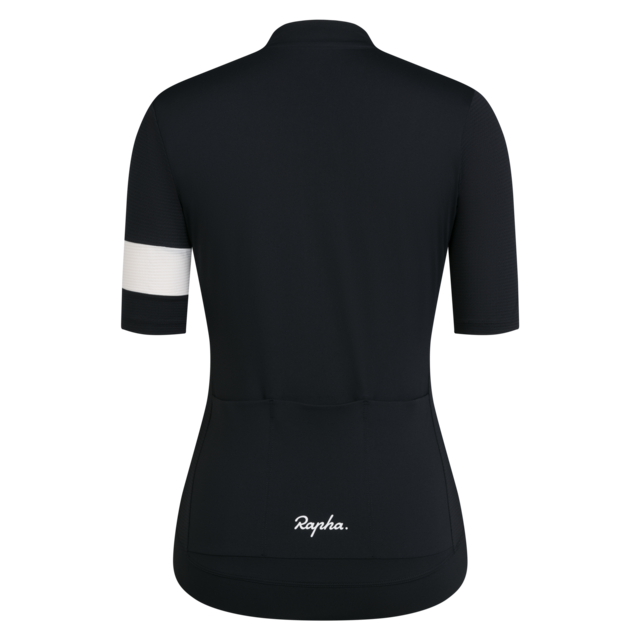 Rapha Women's Core Lightweight Jersey Black/White - XXS 