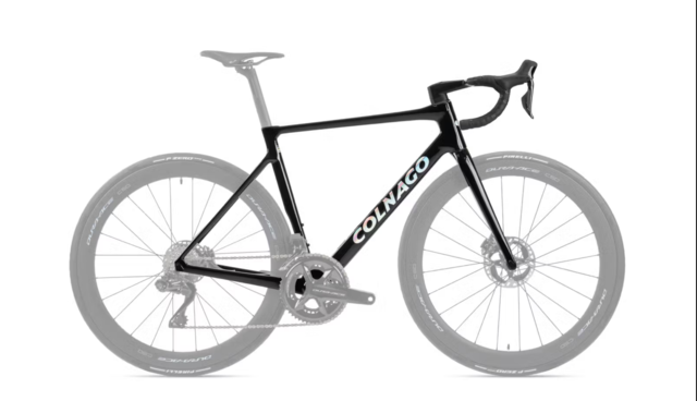 Colnago V4Rs Rammesett 420 Gloss Black RVBO 