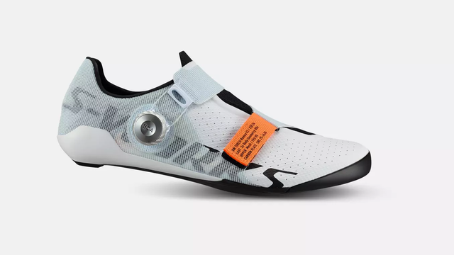 Specialized S-Works Torch Remco 41 White/photon Orange Landeveisko 