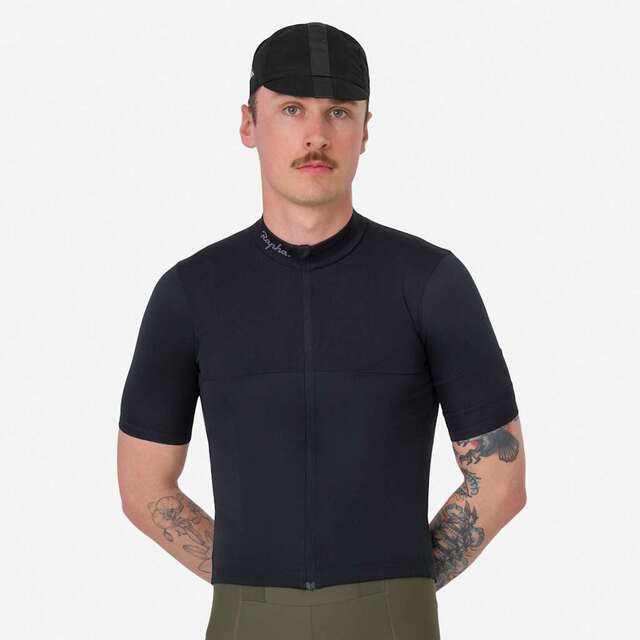 Rapha Men's Brevet Element Jersey S Black/Grey 