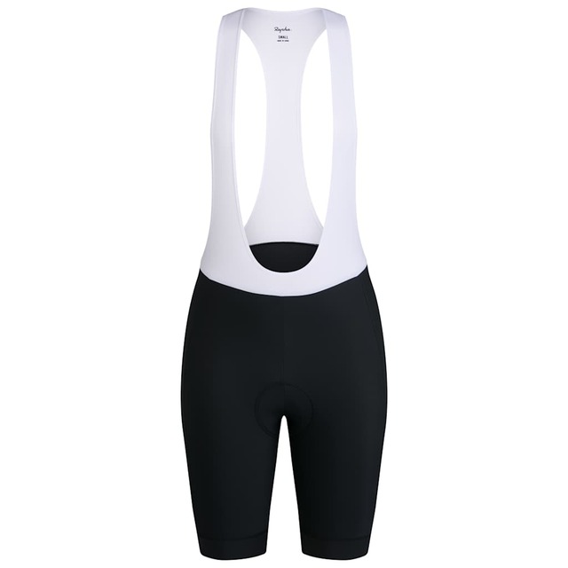 Rapha Womens Core Bib Shorts M 25 - Black/White 