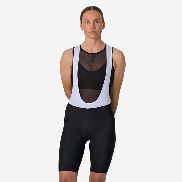 Rapha Womens Core Bib Shorts M 25 - Black/White 