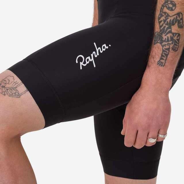 Rapha Men's Core Bib Shorts M 25 - Black/Black 