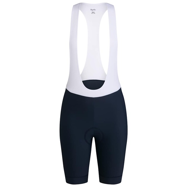 Rapha Women's Core Bib Shorts S 25 - Dark Navy/White 