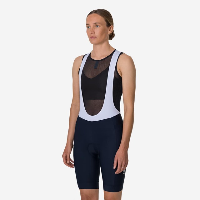 Rapha Women's Core Bib Shorts S 25 - Dark Navy/White 