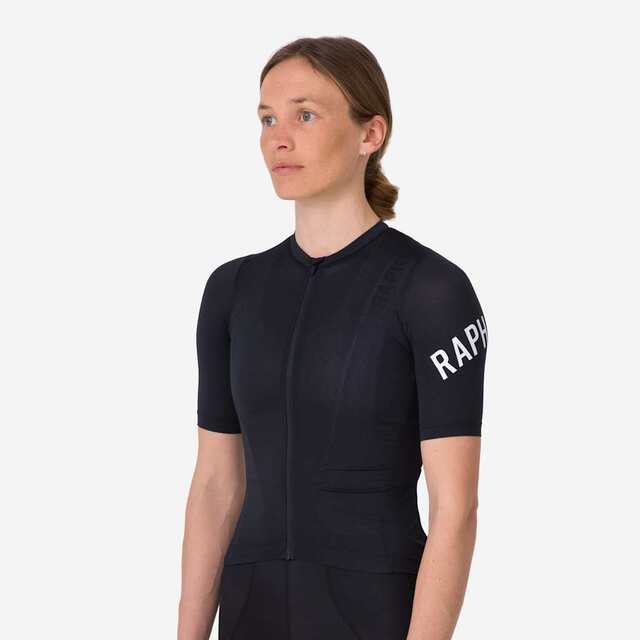 Rapha Women's Pro Team Training S Jersey - Black / Black 