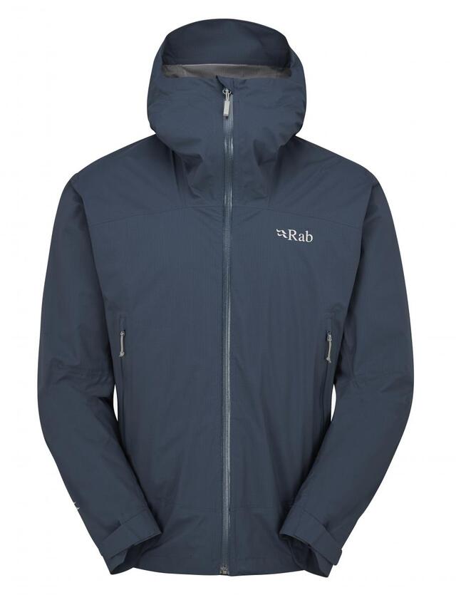 Rab Downpour Light Jacket M Tmb Tempest Blue 