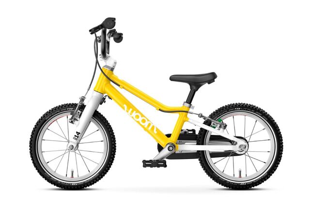 Woom Go 2 14" Yellow 5,3kg, 3-4,5 år, 95-110cm 