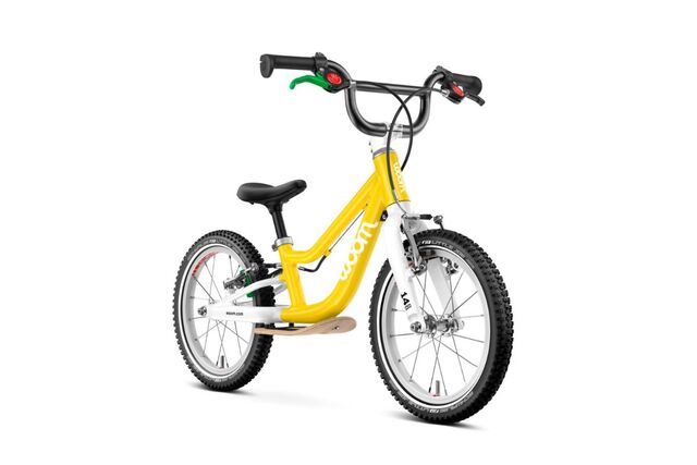 Woom Go 2 14" Yellow 5,3kg, 3-4,5 år, 95-110cm 