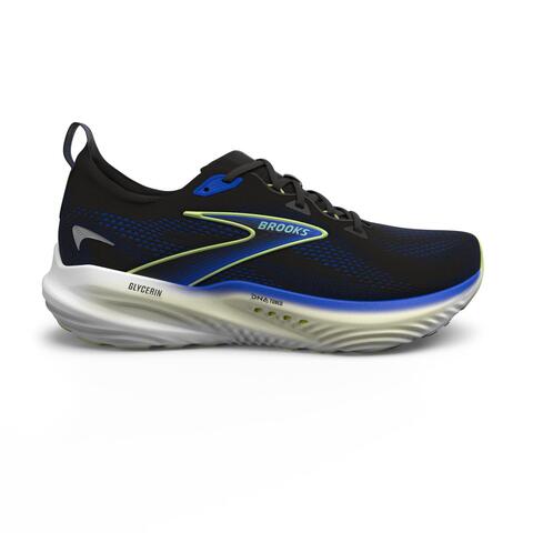 Brooks Glycerin 22 Black/Cobalt/Neo Yellow