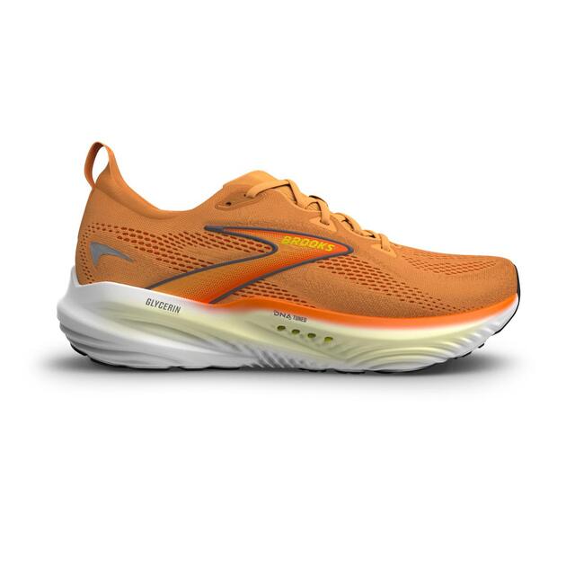 Brooks Glycerin 22 Herre 42 Orange/Nightlife/White 