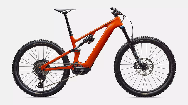 Specialized Turbo Levo 4 Comp S2 Gloss Orange Over Silver Dust/Navy 