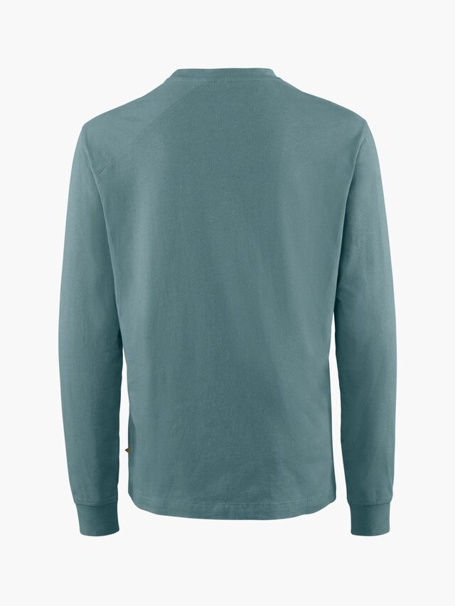Klättermusen Root Logo LS Tee M's S Frost Green 