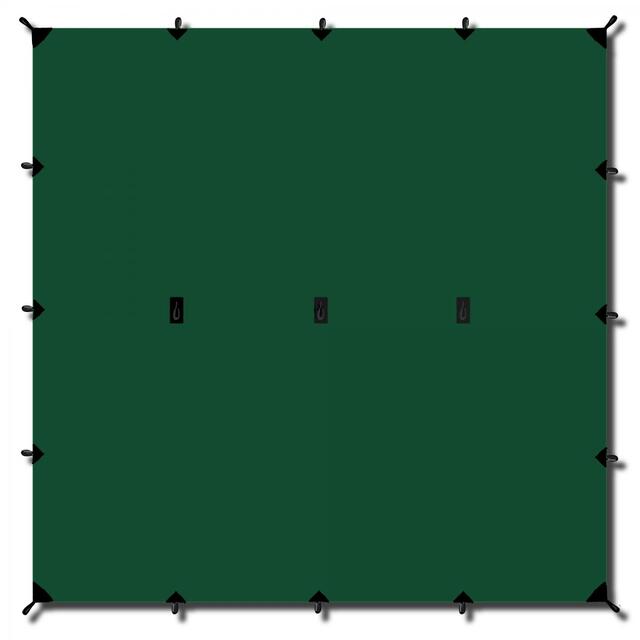 Eagle Products Tarp / Gapahuk Med 4 Stk Barduner Og 4 S 