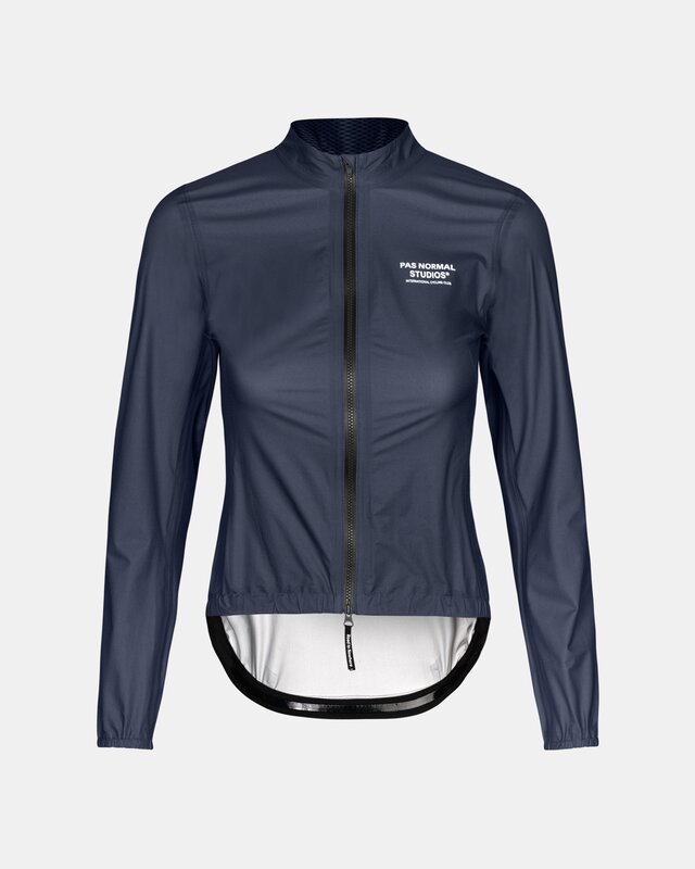 Pas Normal Studios Women's M Pertex Mechanism Rain Jacket Navy 