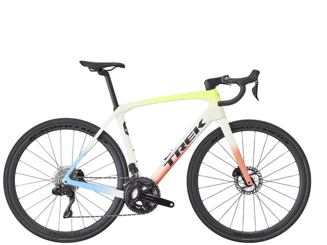 Trek Domane SL 6 Gen 4 56cm Era White/Glowstick/Coral Fade 