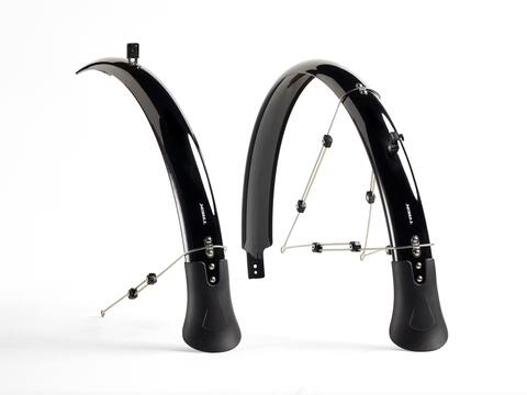 Trek NCS skjermsett Black 700c x 35-45mm, Front and Rear