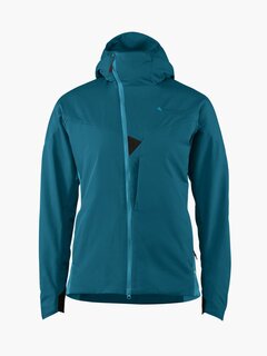 Kl&#228;ttermusen Gondul Hood Jacket Dame M Deep Sea
