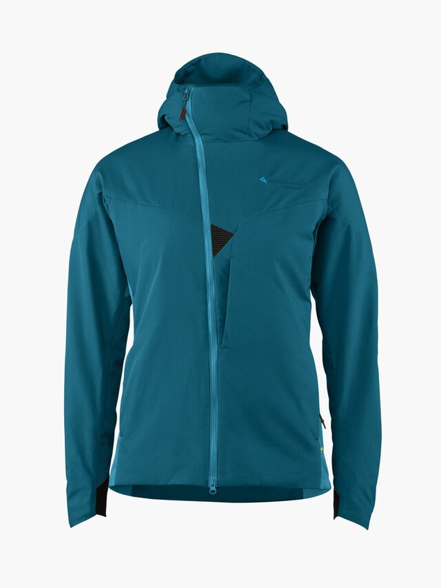 Klättermusen Gondul Hood Jacket Dame M Deep Sea 