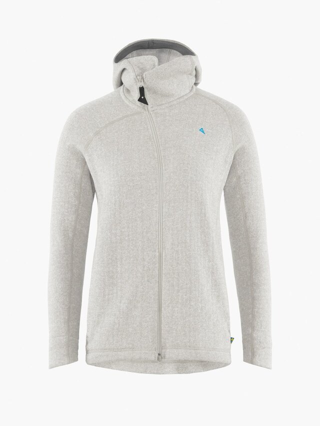 Kl&#228;ttermusen Balder 2.0 Zip Hoodie Dame Dark Moon