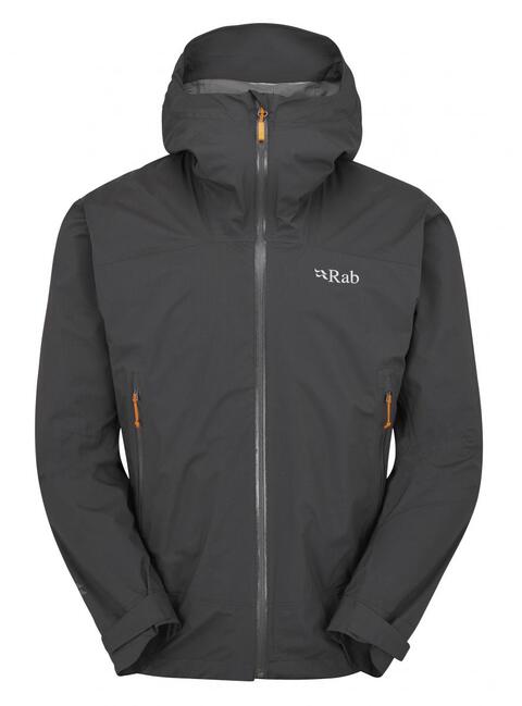 Rab Downpour Light Jacket Anthracite