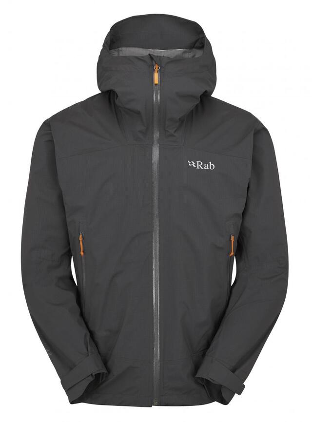 Rab Downpour Light Jacket S Anthracite 