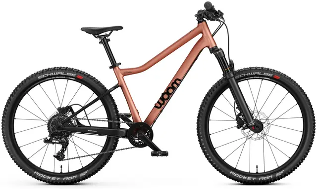 Woom OFF Air 5 24" Barnesykkel - Copper 10,1 kg, 7-11 år, 128-145cm 