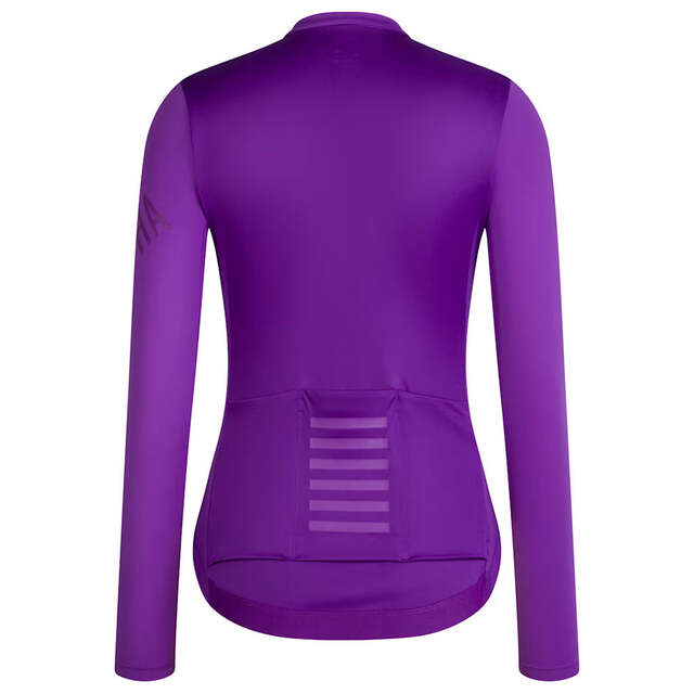 Rapha Women's Pro Team Long Sleeve XS Lightweight Jersey - Royal Liliac 