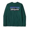 Patagonia M&#180;S L/S P-6 Logo Resp. Tee L Casg Cascade Green