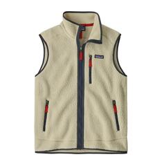 Patagonia M&#180;S Retro Pile Vest L Pnsm Pelican W/Smolder Blue