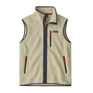 Patagonia M&#180;S Retro Pile Vest Pnsm Pelican W/Smolder Blue