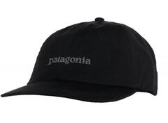 Patagonia Fitz Roy Icon Trad Cap Tlib Text Logo: Ink Black