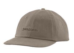 Patagonia Fitz Roy Icon Trad Cap Tlsd Text Logo: Seabird Grey