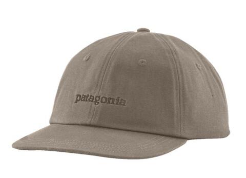 Patagonia Fitz Roy Icon Trad Cap Tlsd Text Logo: Seabird Grey 