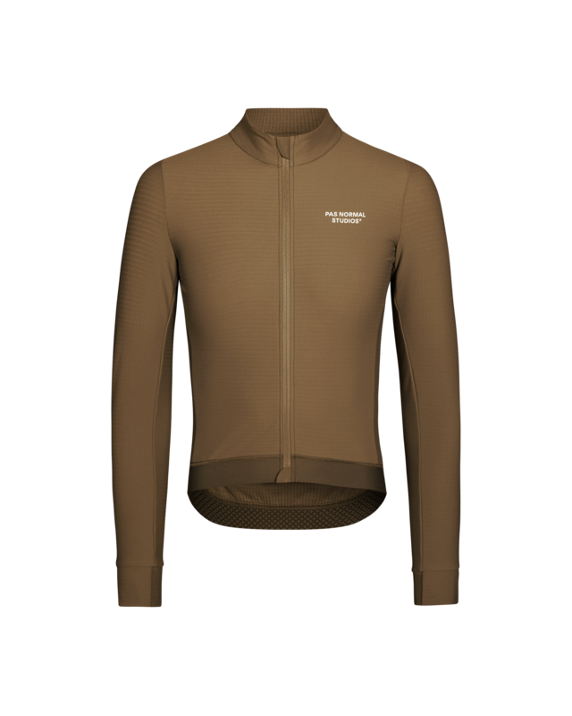 Pas Normal Studios Essential  S Long Sleeve Jersey - Ash Brown 