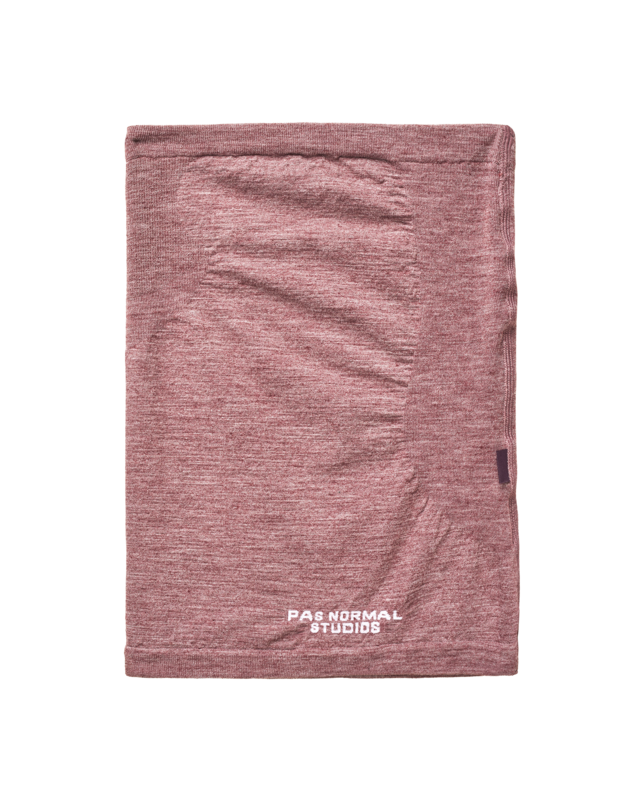 Pas Normal Studios Logo Merino Necktube Maroon 