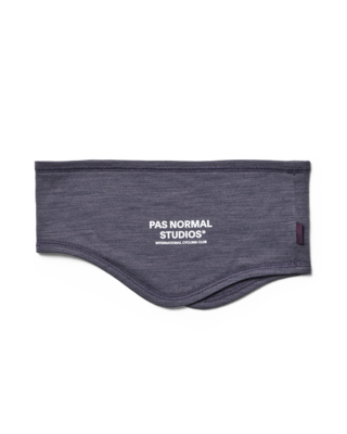 Pas Normal Studios Logo Merino Headband Steel